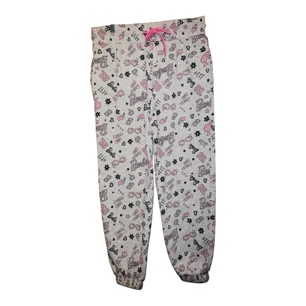 Barbie Pink and Gray Lounge Pants
